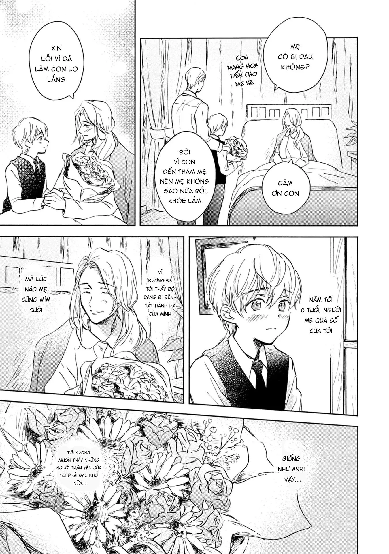 Anh trai muốn kết hôn với một Omega như tôi Chapter 4 Trang 3