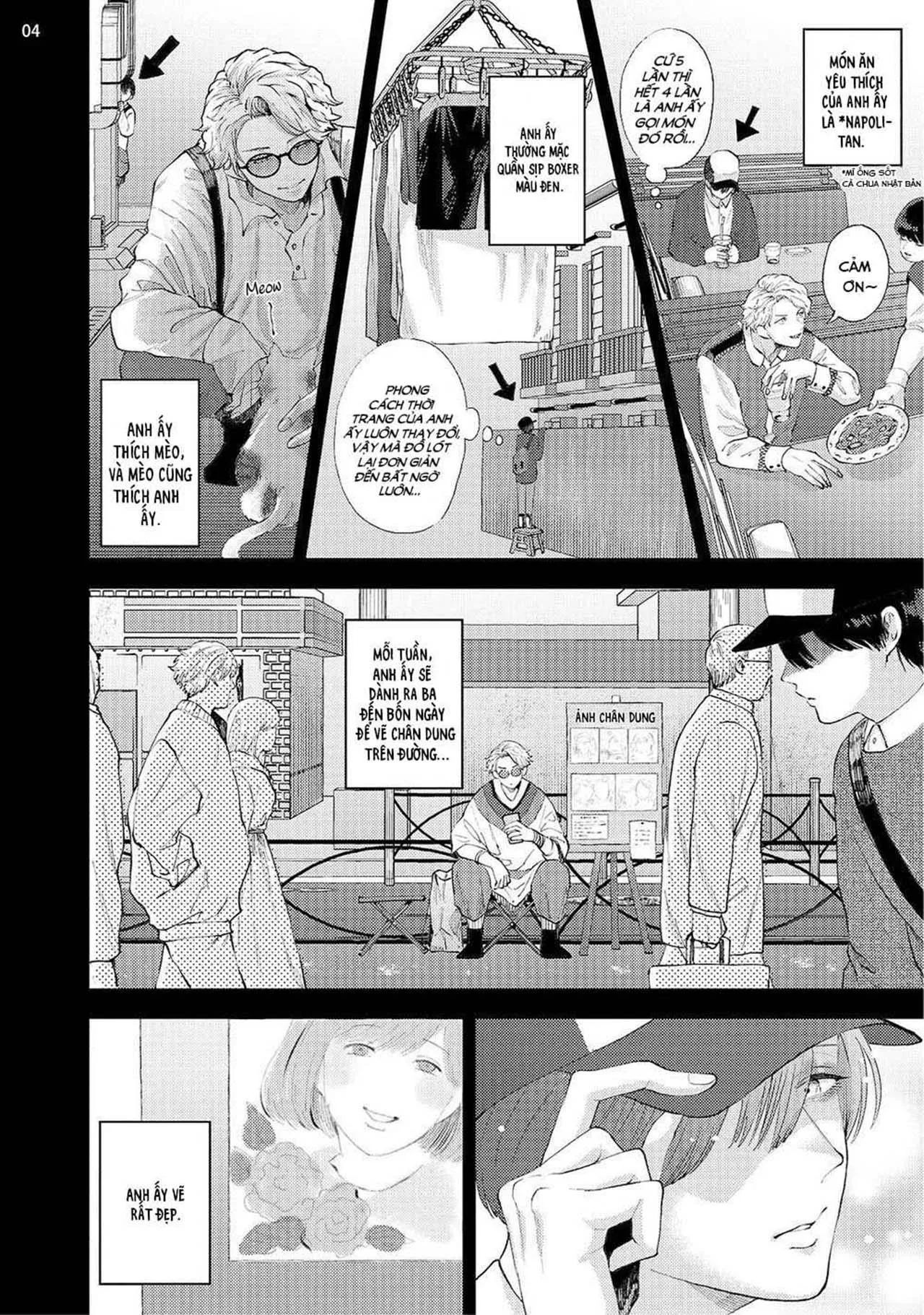 Avant-gardene và Kẻ Bám Đuôi (END) Chapter 1 Trang 4