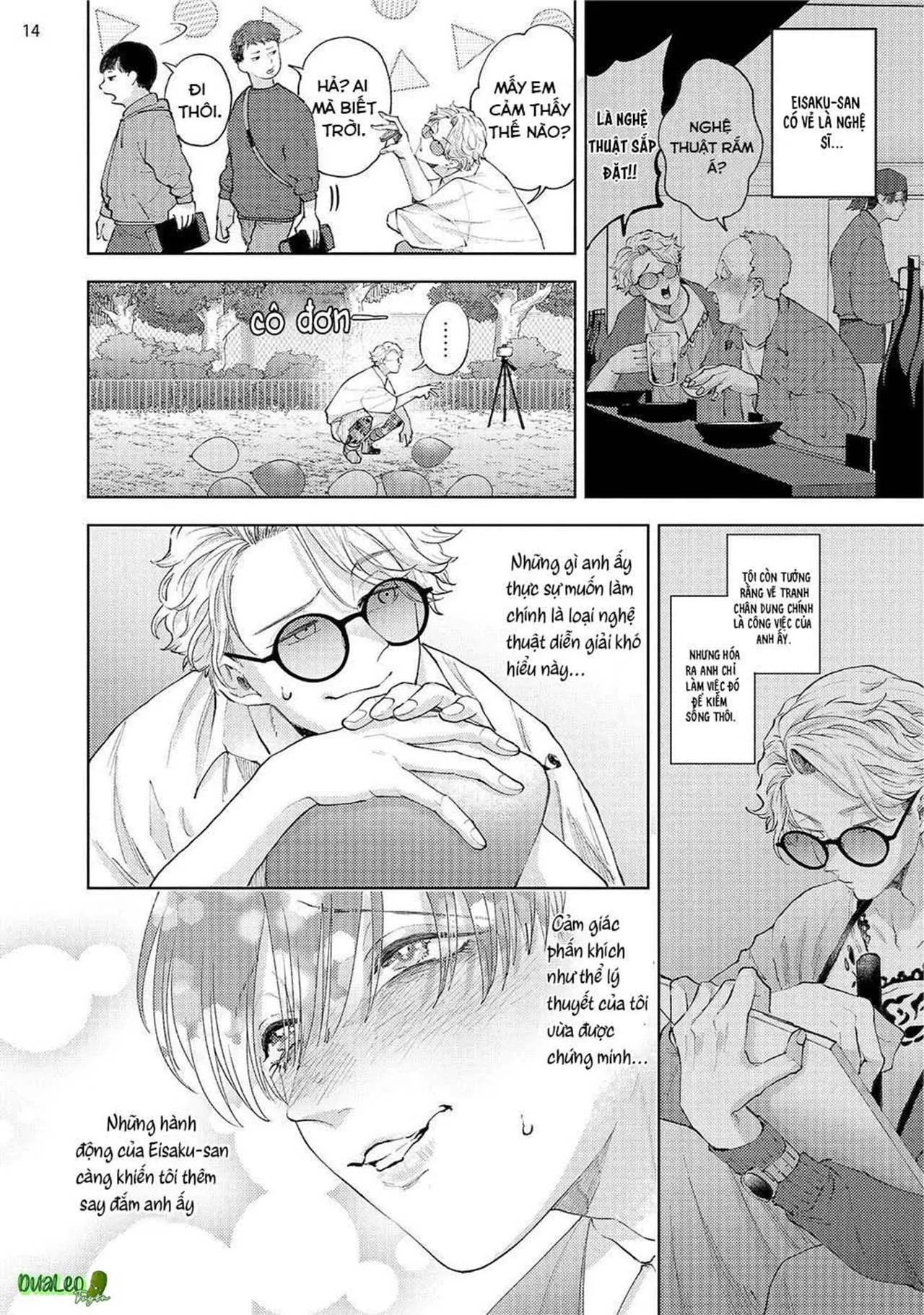 Avant-gardene và Kẻ Bám Đuôi (END) Chapter 1 Trang 14