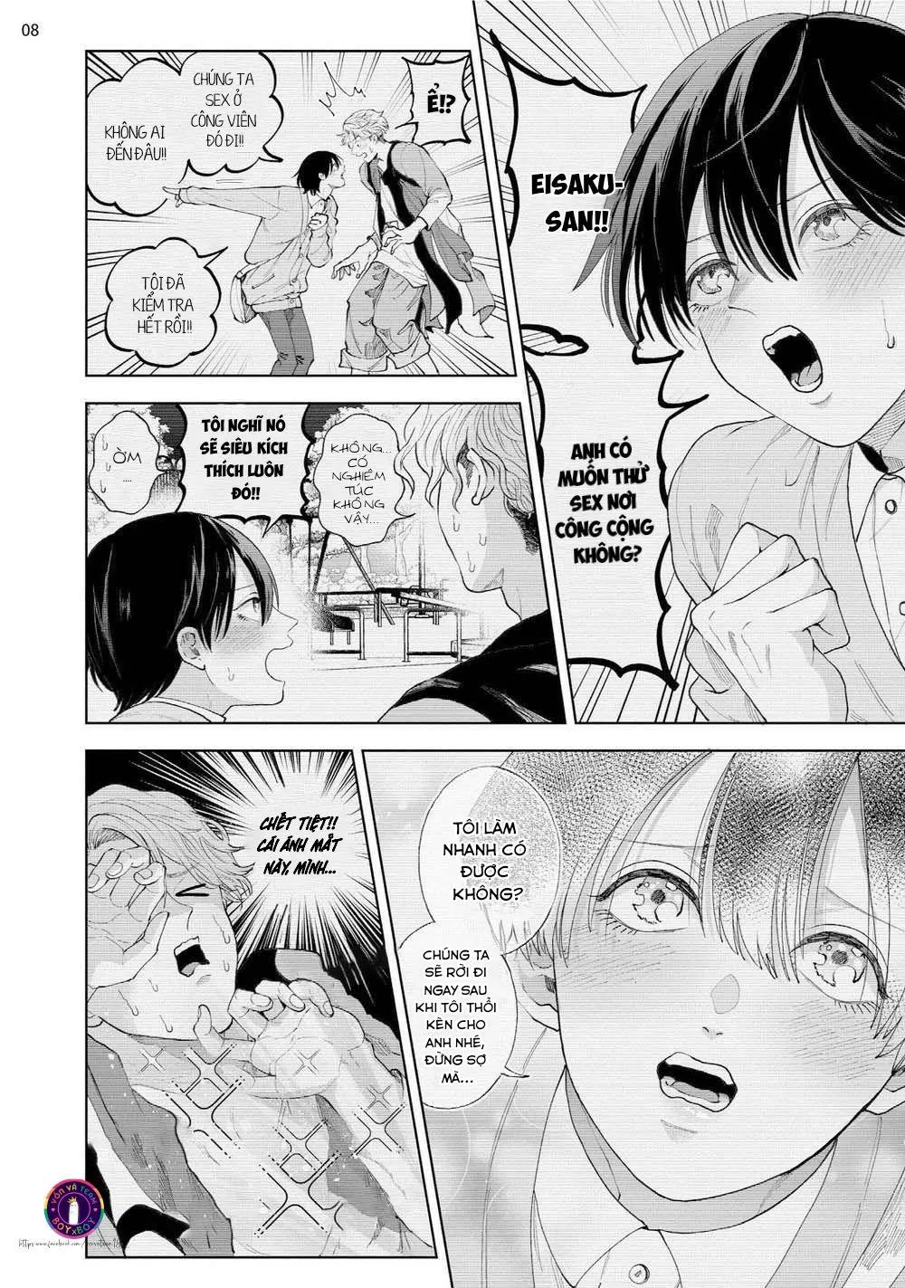 Avant-gardene và Kẻ Bám Đuôi (END) Chapter 3 Trang 8