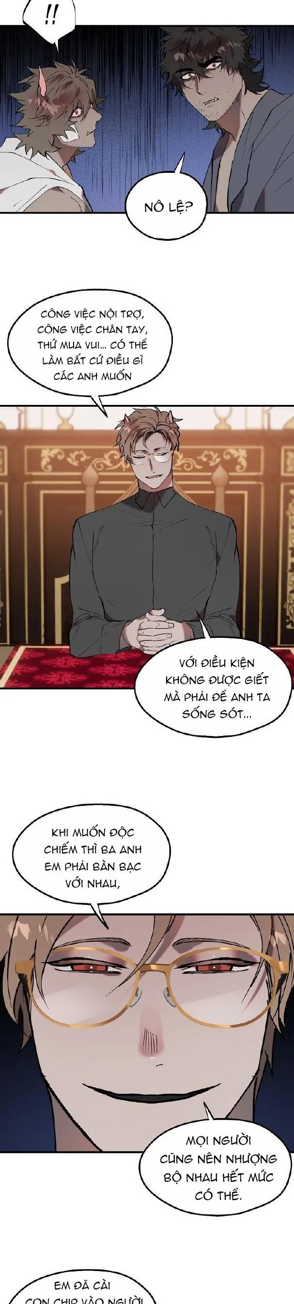 BA CHÚ HEO CON Chapter 7 Trang 14