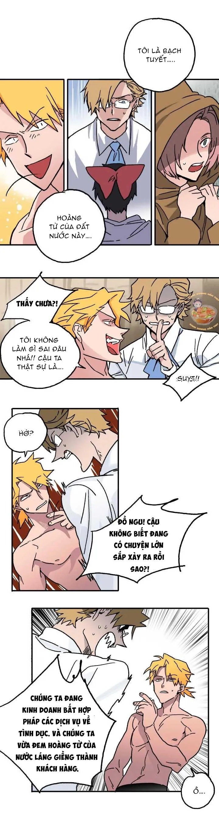 Bạch Tuyết Phiên Bản Boylove Chapter 4 Trang 13