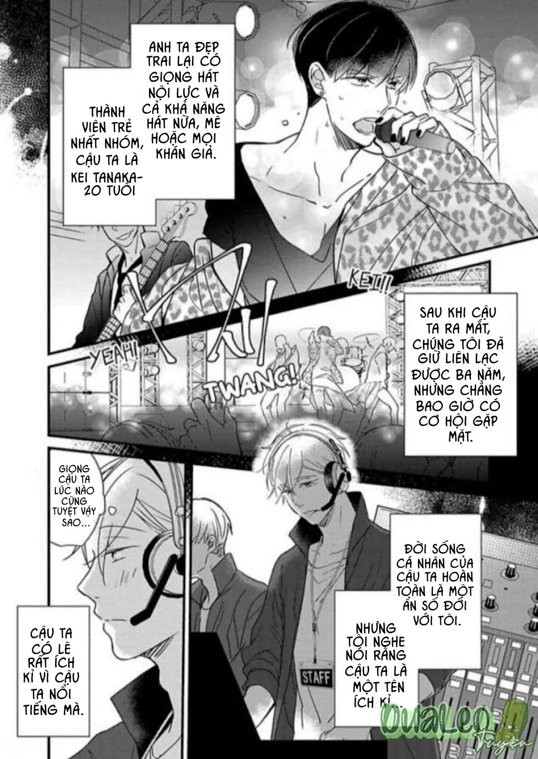 Back Stage, I'm Yours Chapter 1 Trang 6