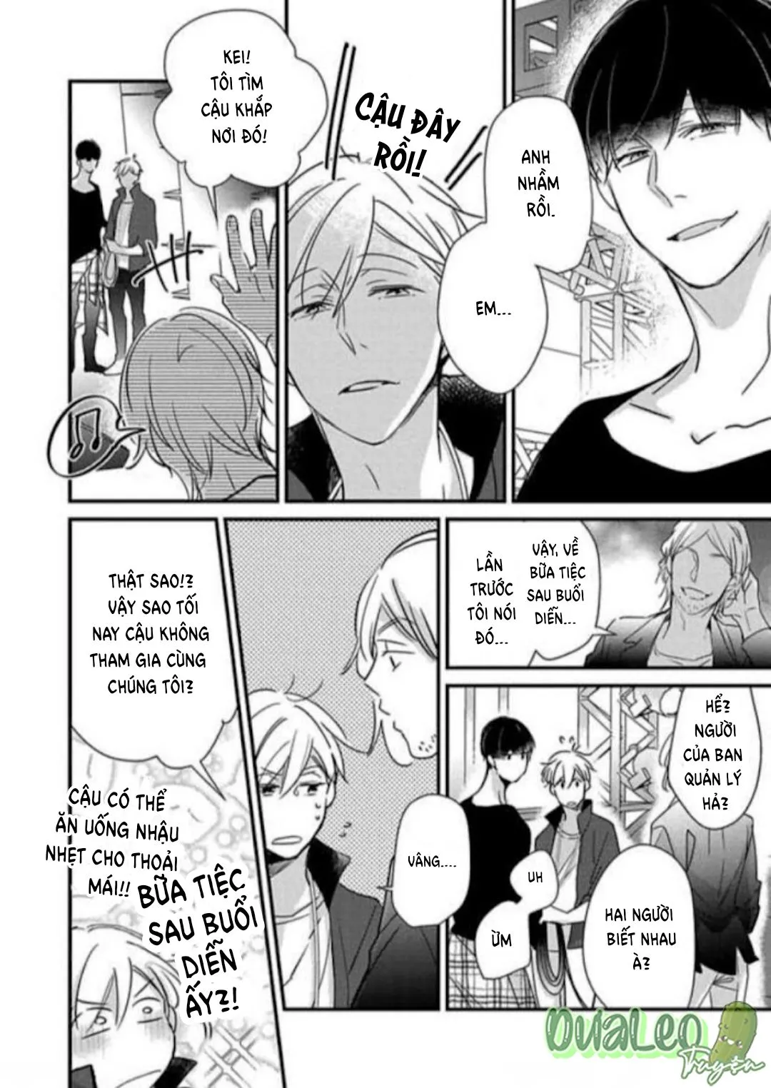 Back Stage, I'm Yours Chapter 1 Trang 8