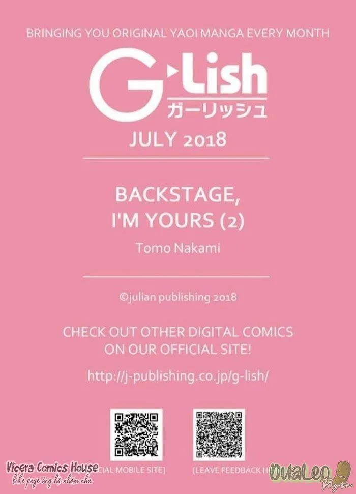 Back Stage, I'm Yours Chapter 5 Trang 35