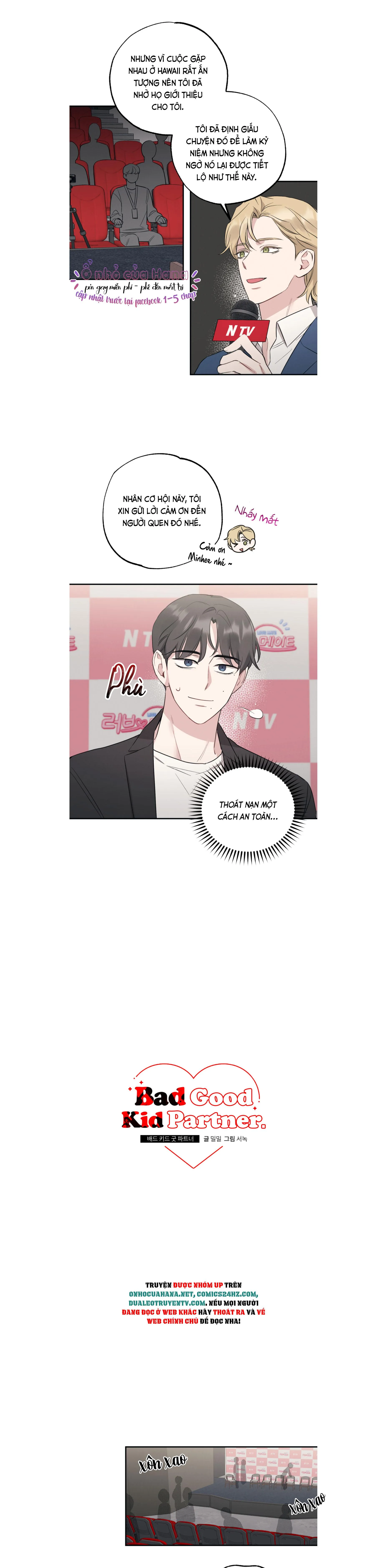 Bad Kid Good Partner Chapter 11 Trang 8