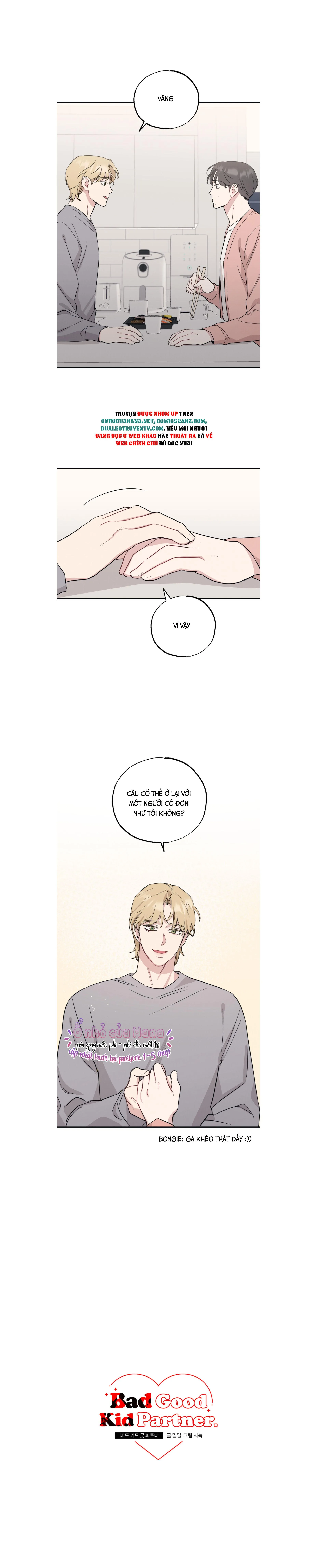 Bad Kid Good Partner Chapter 12 Trang 8
