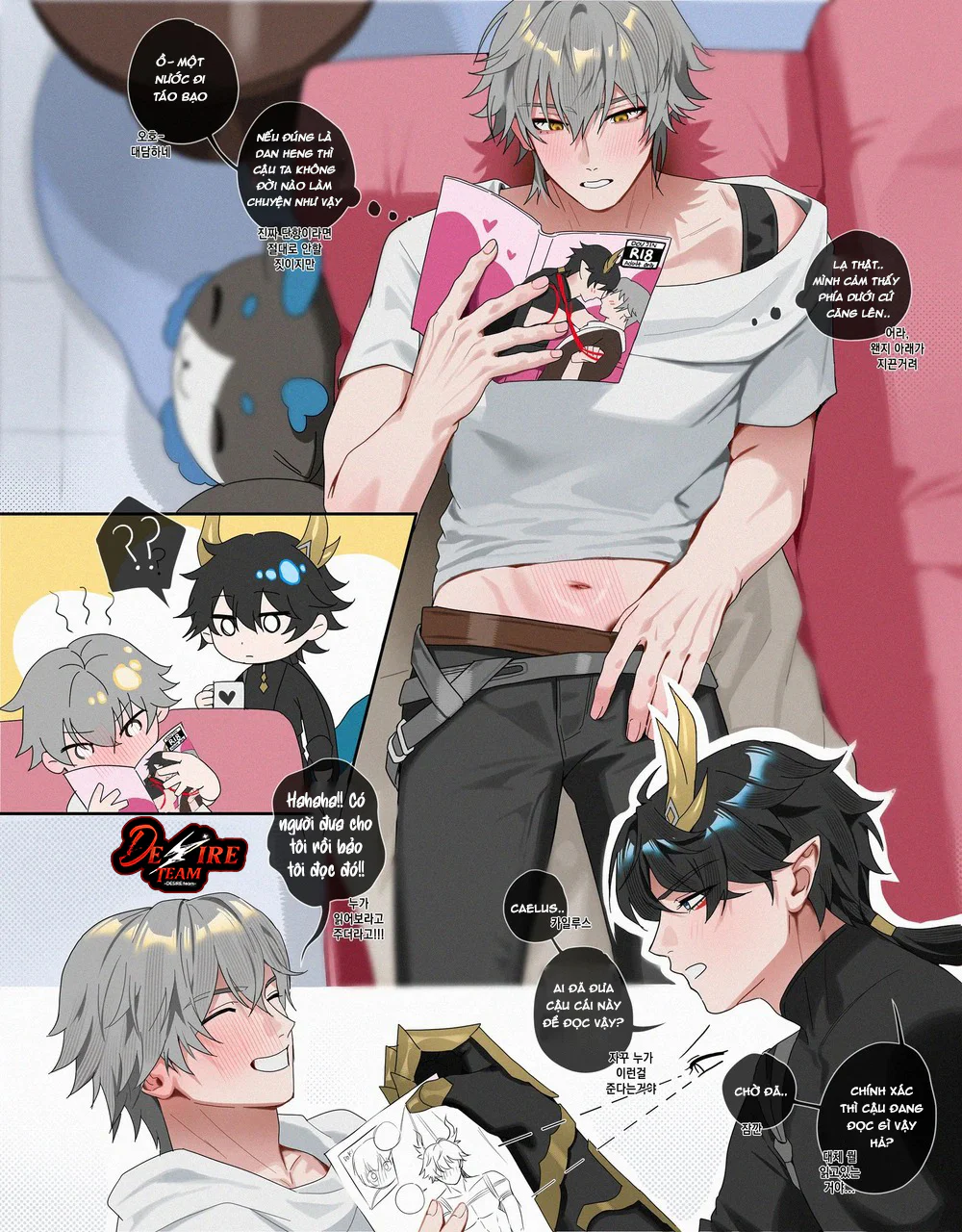 Bái Thiến Đêm Khuya Chapter 17 Trang 18
