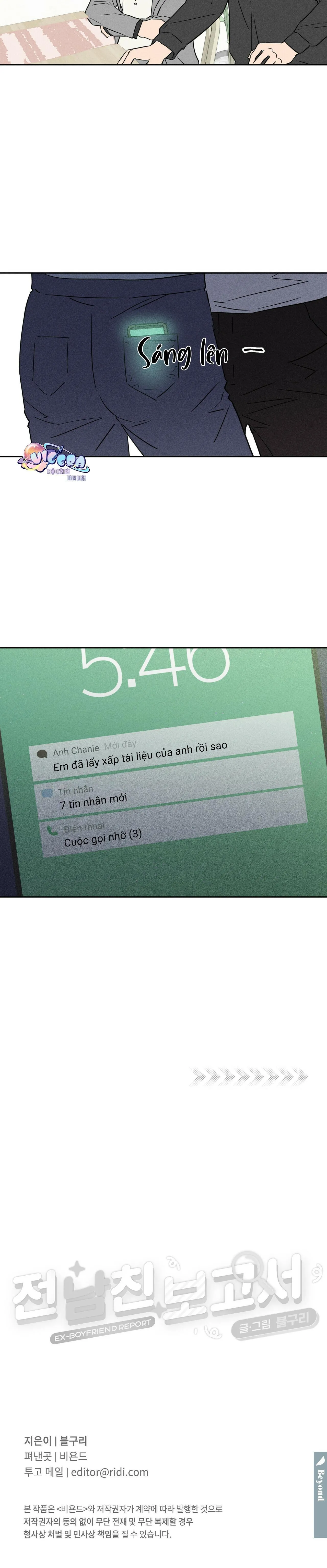 Bản Báo Cáo Người Yêu Cũ Chapter 2 Trang 15