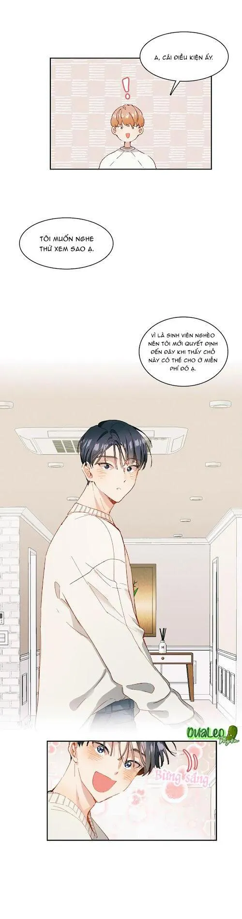 BẠN CÙNG PHÒNG CHUẨN GU Chapter 1 Trang 9