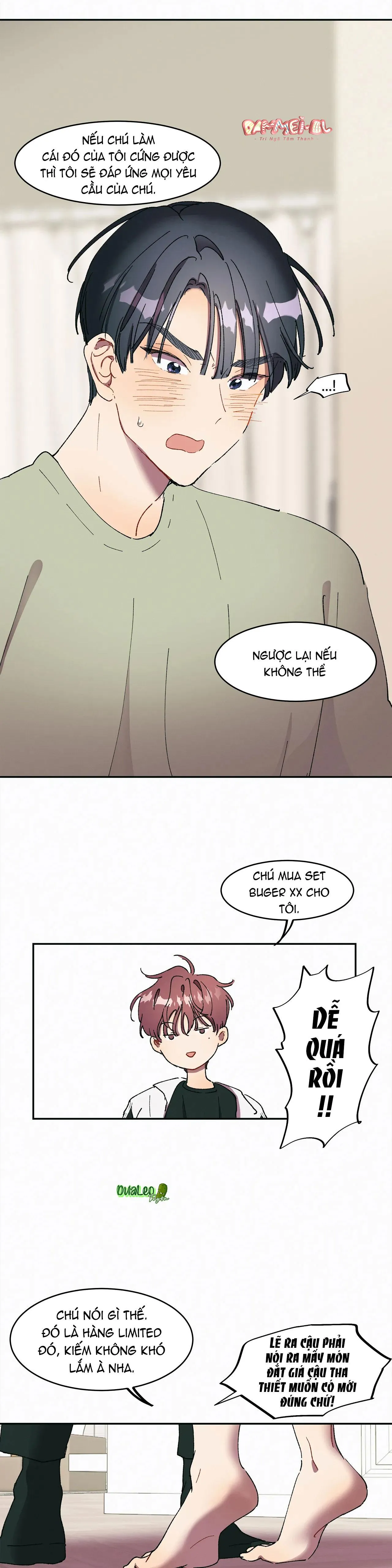 BẠN CÙNG PHÒNG CHUẨN GU Chapter 5 Trang 21