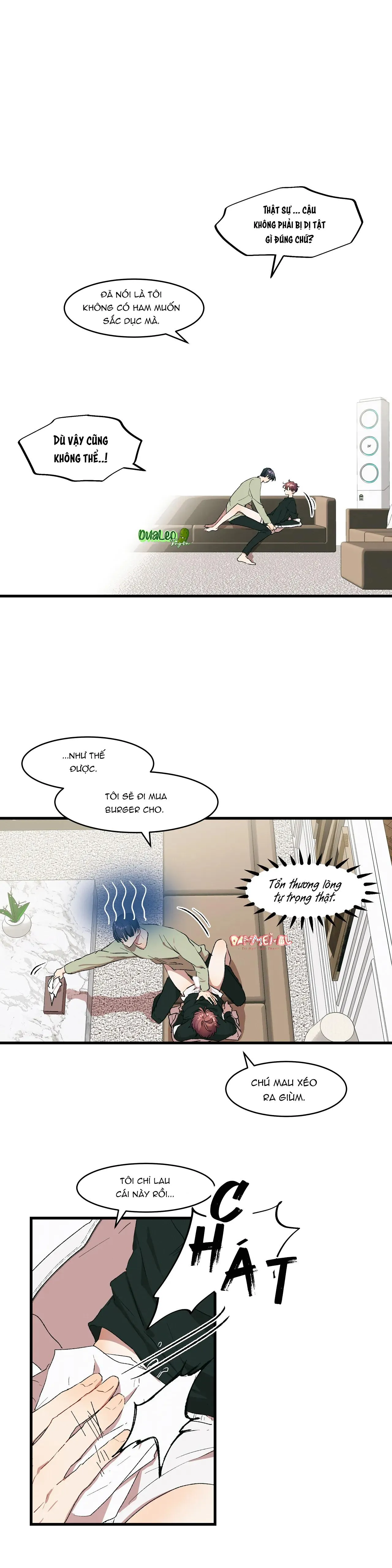 BẠN CÙNG PHÒNG CHUẨN GU Chapter 7 Trang 4