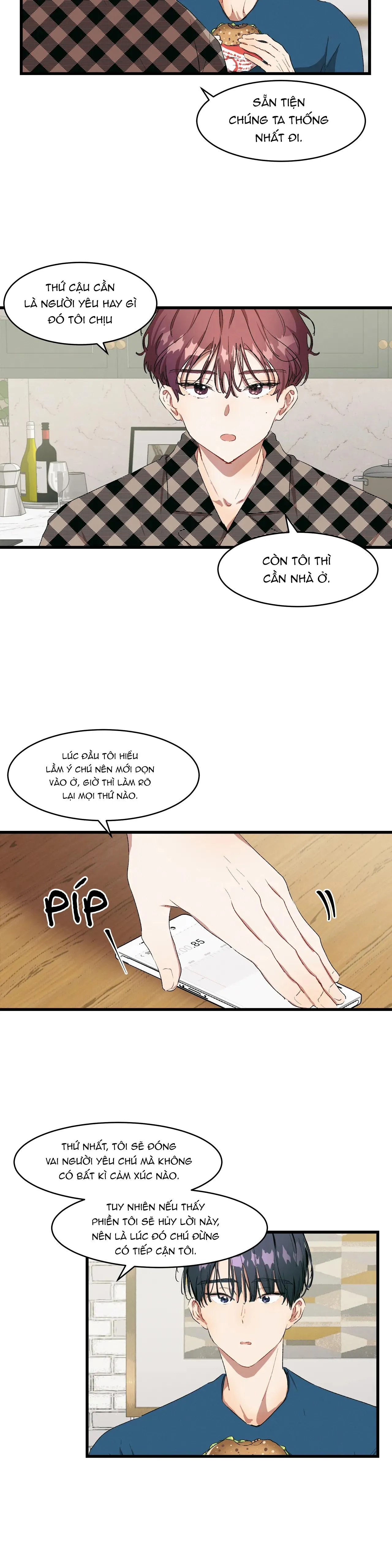 BẠN CÙNG PHÒNG CHUẨN GU Chapter 7 Trang 13