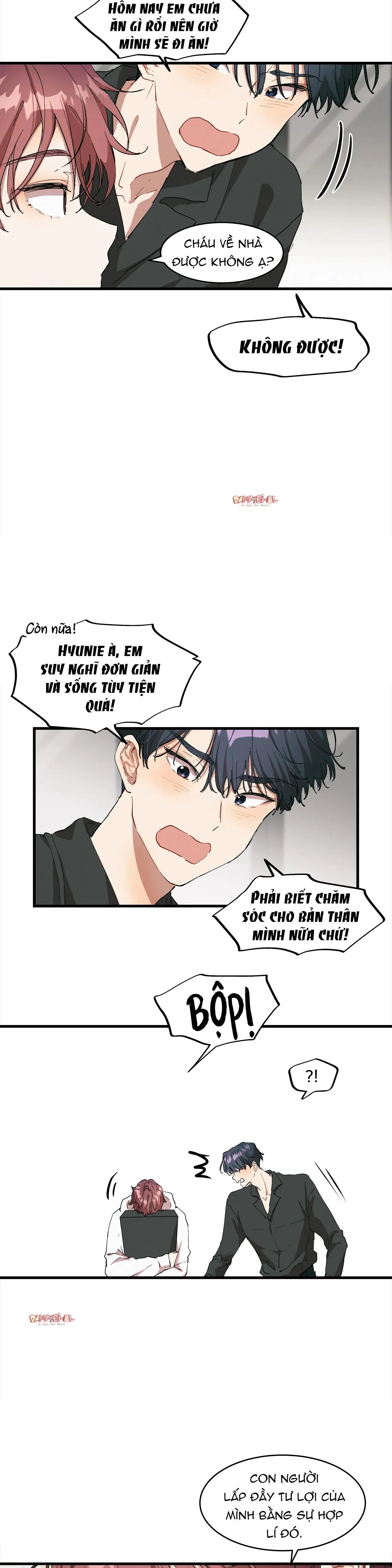 BẠN CÙNG PHÒNG CHUẨN GU Chapter 8 Trang 16