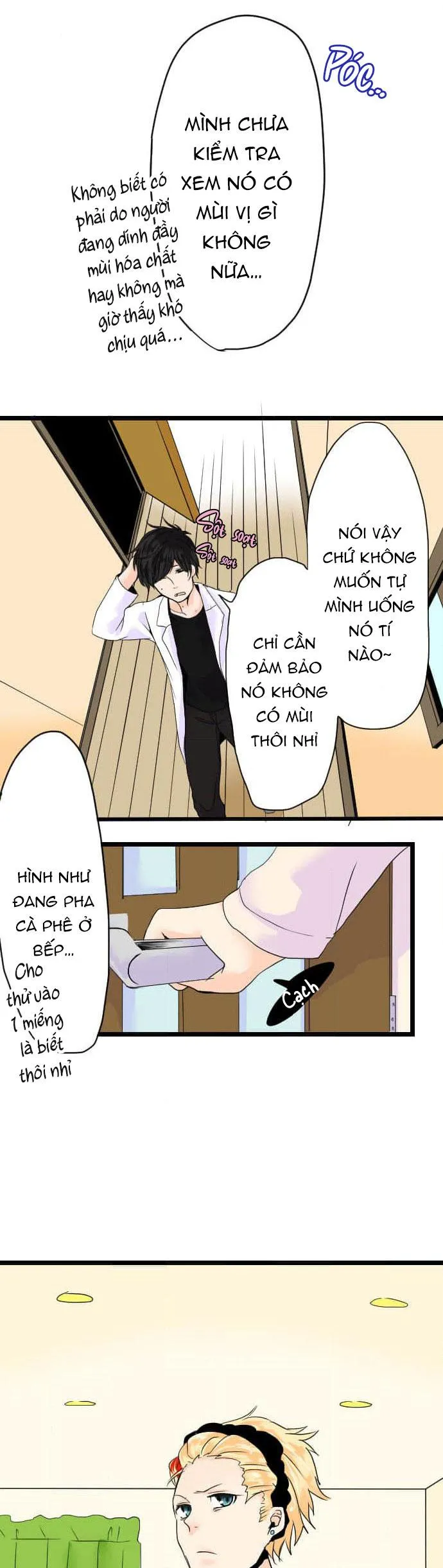 Bạn Cùng Phòng Lỡ Uống Thuốc Kích Dục Tôi Chế Và Cái Kết Chapter 1 Trang 5