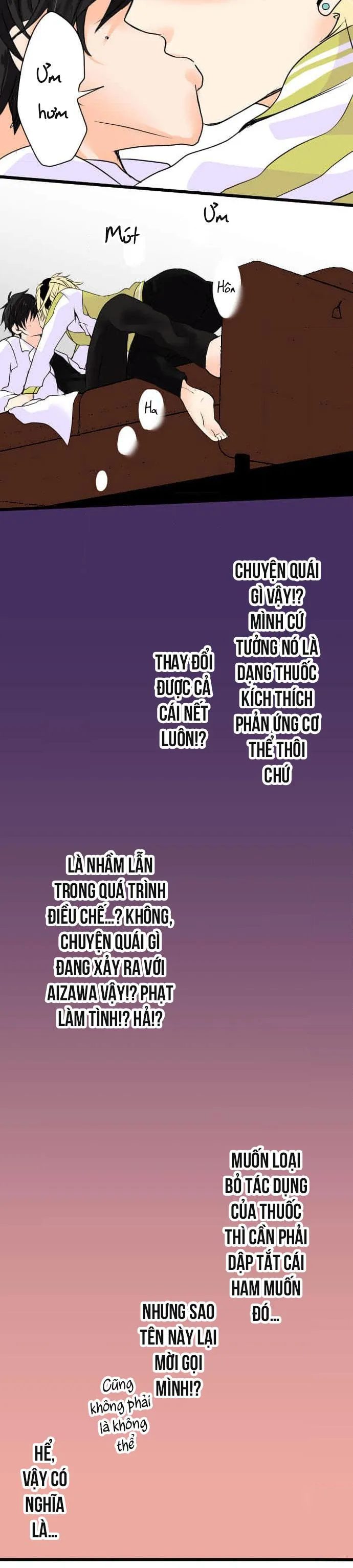 Bạn Cùng Phòng Lỡ Uống Thuốc Kích Dục Tôi Chế Và Cái Kết Chapter 1 Trang 12