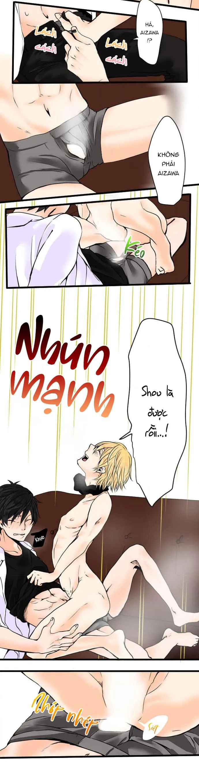 Bạn Cùng Phòng Lỡ Uống Thuốc Kích Dục Tôi Chế Và Cái Kết Chapter 1 Trang 15