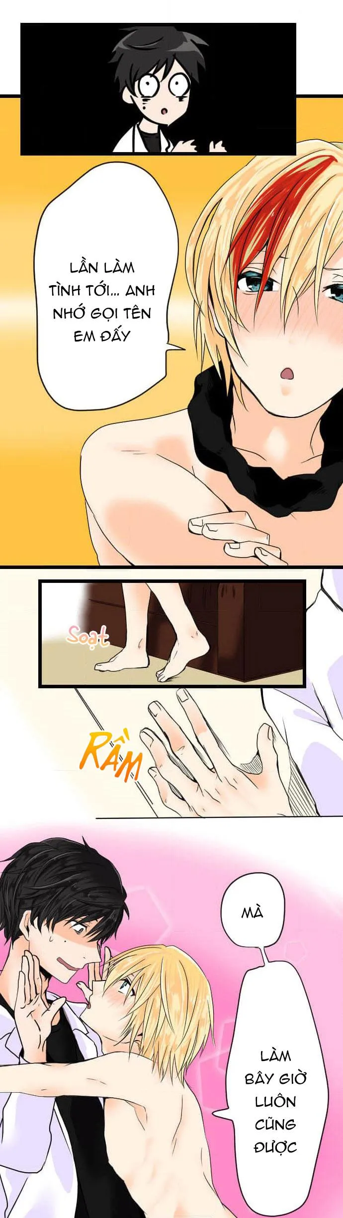 Bạn Cùng Phòng Lỡ Uống Thuốc Kích Dục Tôi Chế Và Cái Kết Chapter 1 Trang 18