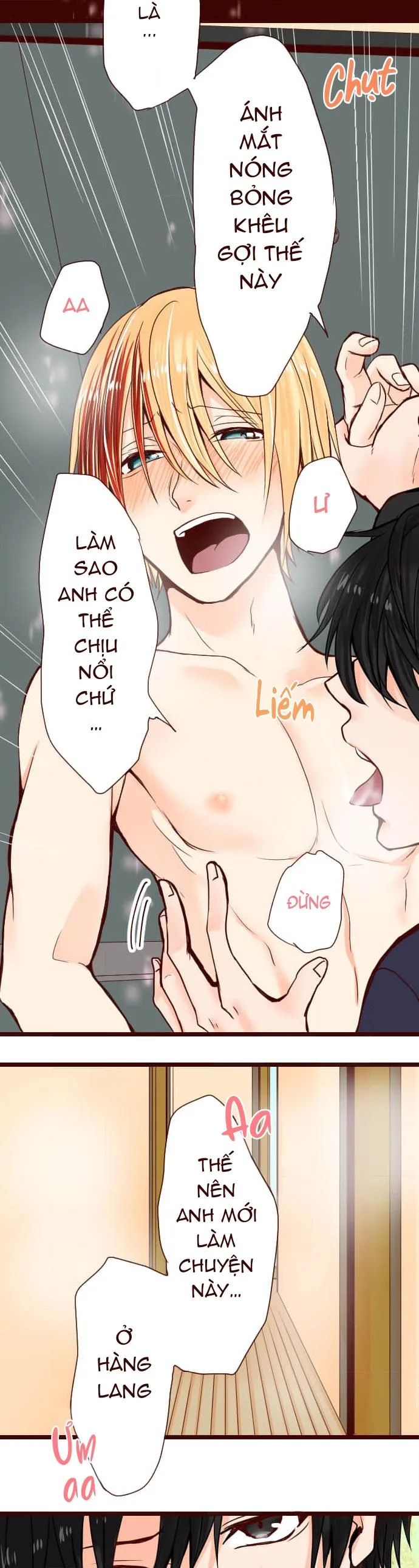 Bạn Cùng Phòng Lỡ Uống Thuốc Kích Dục Tôi Chế Và Cái Kết Chapter 12 Trang 7