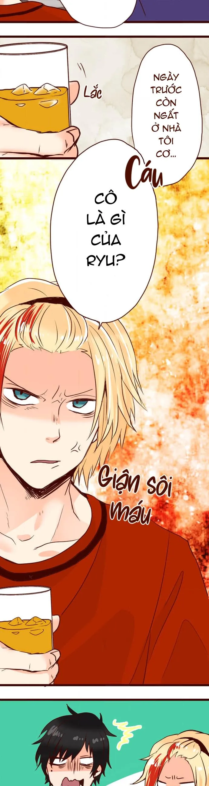 Bạn Cùng Phòng Lỡ Uống Thuốc Kích Dục Tôi Chế Và Cái Kết Chapter 13 Trang 13