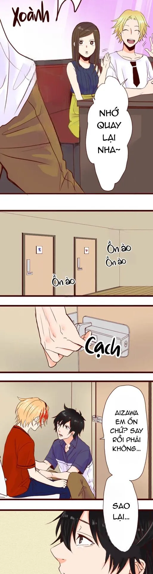 Bạn Cùng Phòng Lỡ Uống Thuốc Kích Dục Tôi Chế Và Cái Kết Chapter 13 Trang 20