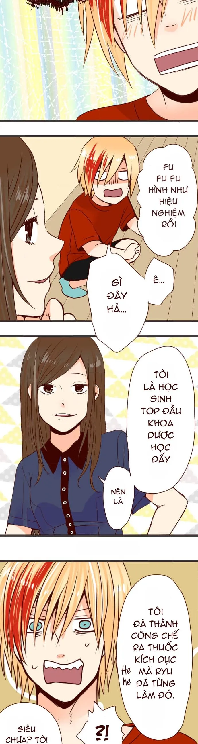 Bạn Cùng Phòng Lỡ Uống Thuốc Kích Dục Tôi Chế Và Cái Kết Chapter 19 Trang 8