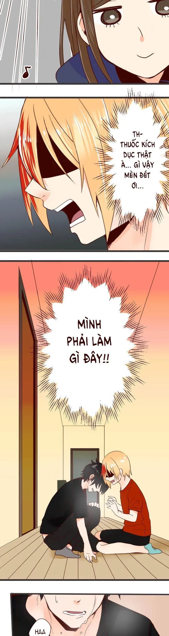 Bạn Cùng Phòng Lỡ Uống Thuốc Kích Dục Tôi Chế Và Cái Kết Chapter 19 Trang 10