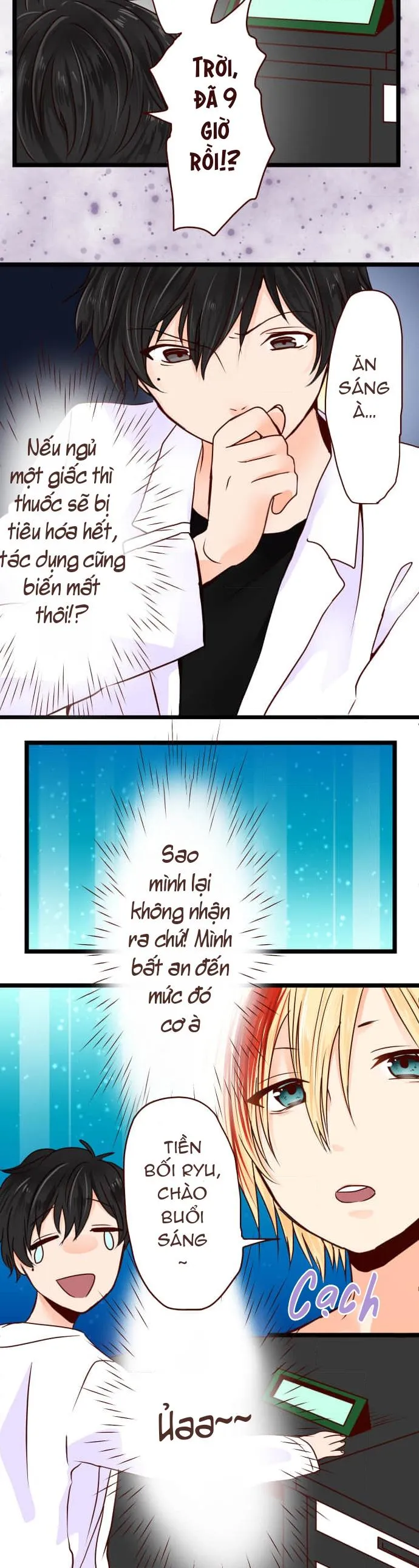 Bạn Cùng Phòng Lỡ Uống Thuốc Kích Dục Tôi Chế Và Cái Kết Chapter 2 Trang 9