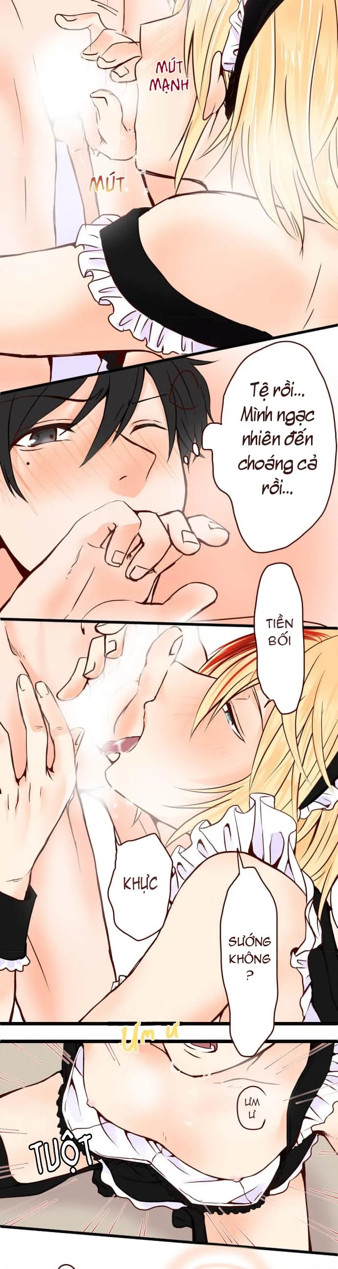 Bạn Cùng Phòng Lỡ Uống Thuốc Kích Dục Tôi Chế Và Cái Kết Chapter 2 Trang 12