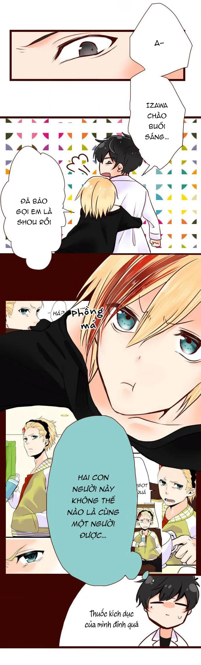 Bạn Cùng Phòng Lỡ Uống Thuốc Kích Dục Tôi Chế Và Cái Kết Chapter 3 Trang 9