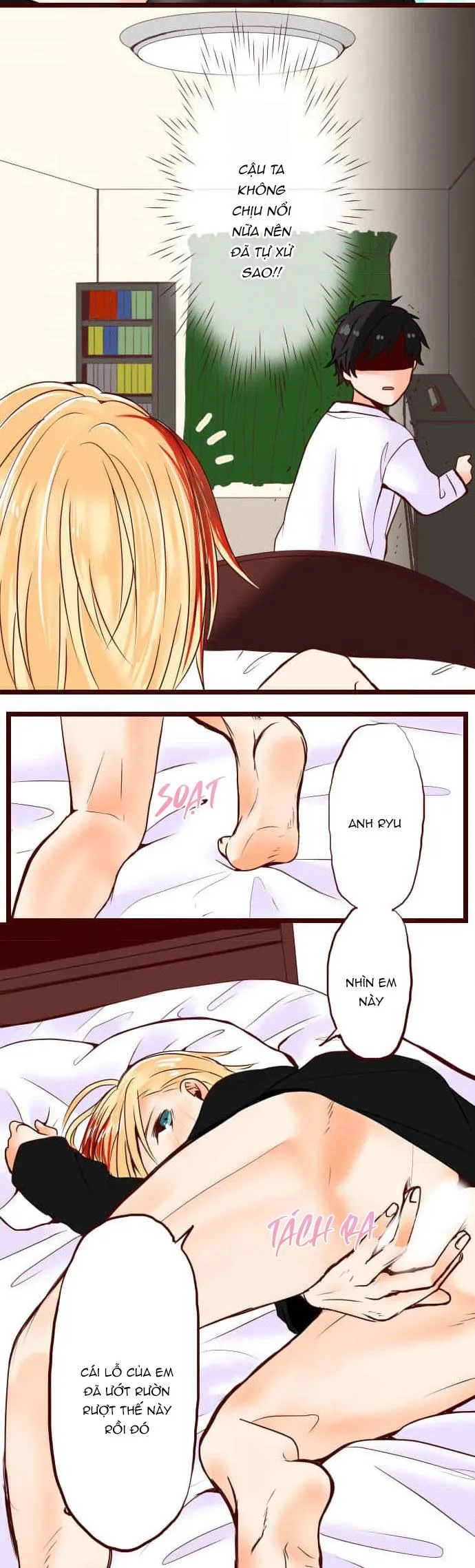 Bạn Cùng Phòng Lỡ Uống Thuốc Kích Dục Tôi Chế Và Cái Kết Chapter 3 Trang 16