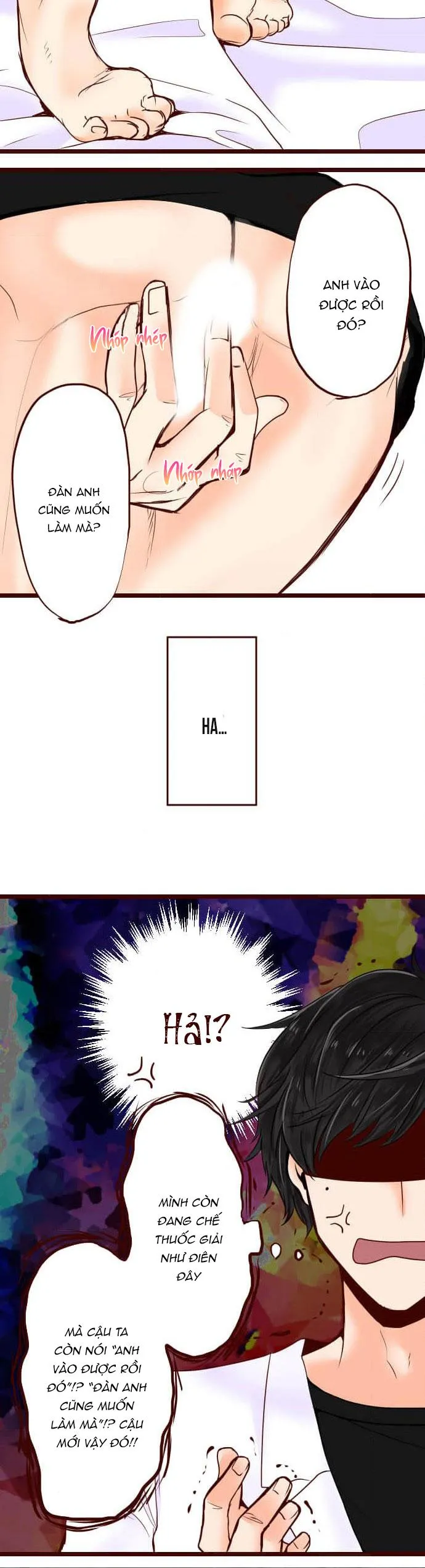 Bạn Cùng Phòng Lỡ Uống Thuốc Kích Dục Tôi Chế Và Cái Kết Chapter 3 Trang 17