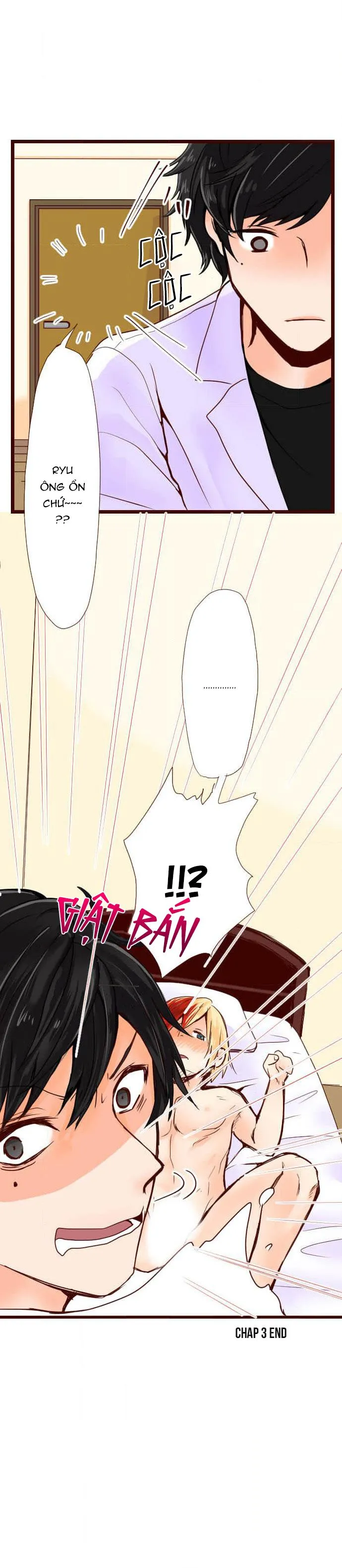 Bạn Cùng Phòng Lỡ Uống Thuốc Kích Dục Tôi Chế Và Cái Kết Chapter 3 Trang 22