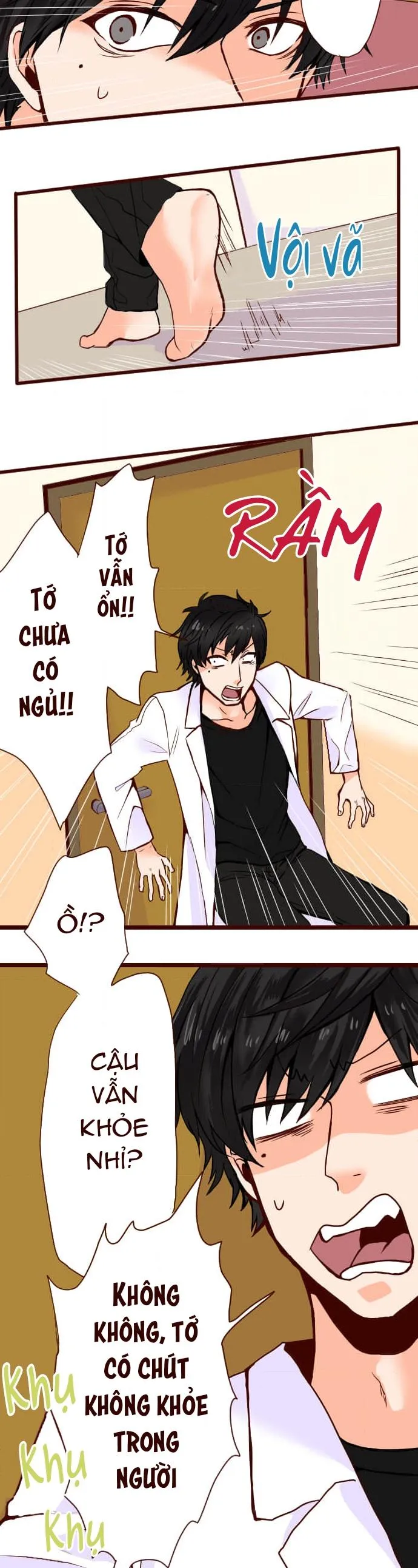 Bạn Cùng Phòng Lỡ Uống Thuốc Kích Dục Tôi Chế Và Cái Kết Chapter 4 Trang 5