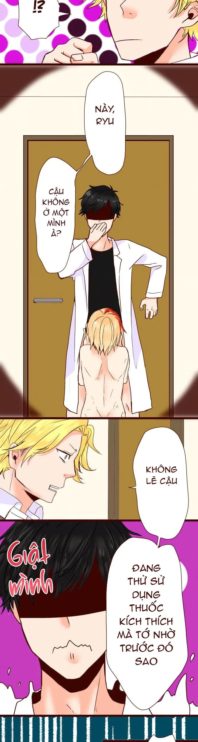 Bạn Cùng Phòng Lỡ Uống Thuốc Kích Dục Tôi Chế Và Cái Kết Chapter 4 Trang 13