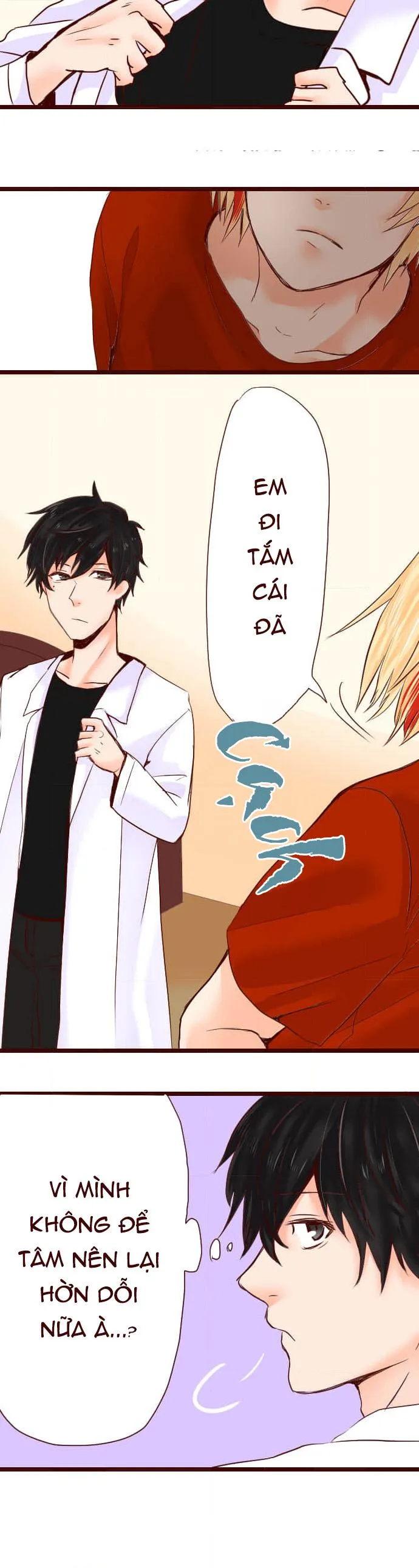 Bạn Cùng Phòng Lỡ Uống Thuốc Kích Dục Tôi Chế Và Cái Kết Chapter 5 Trang 12