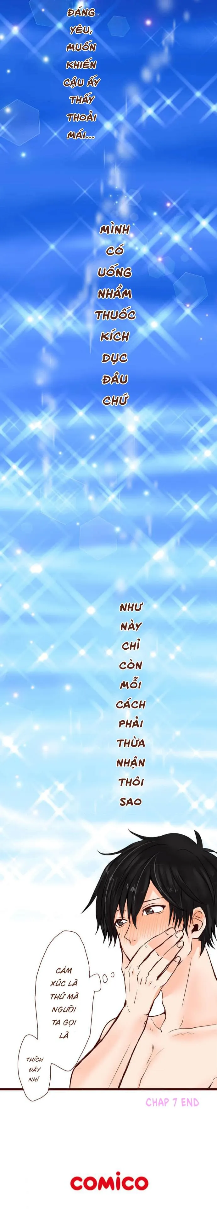 Bạn Cùng Phòng Lỡ Uống Thuốc Kích Dục Tôi Chế Và Cái Kết Chapter 7 Trang 9