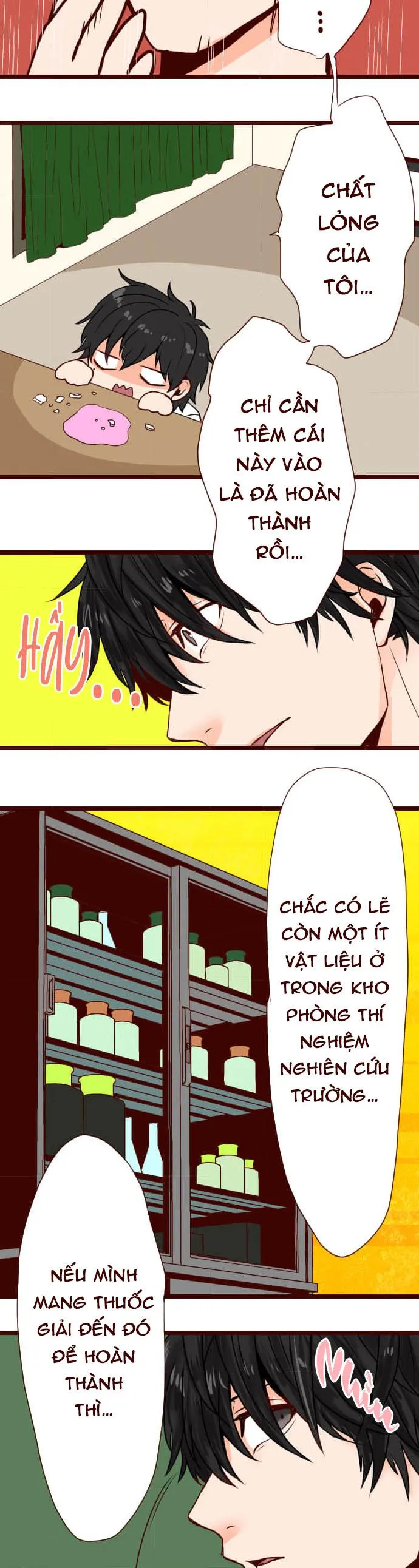 Bạn Cùng Phòng Lỡ Uống Thuốc Kích Dục Tôi Chế Và Cái Kết Chapter 8 Trang 5