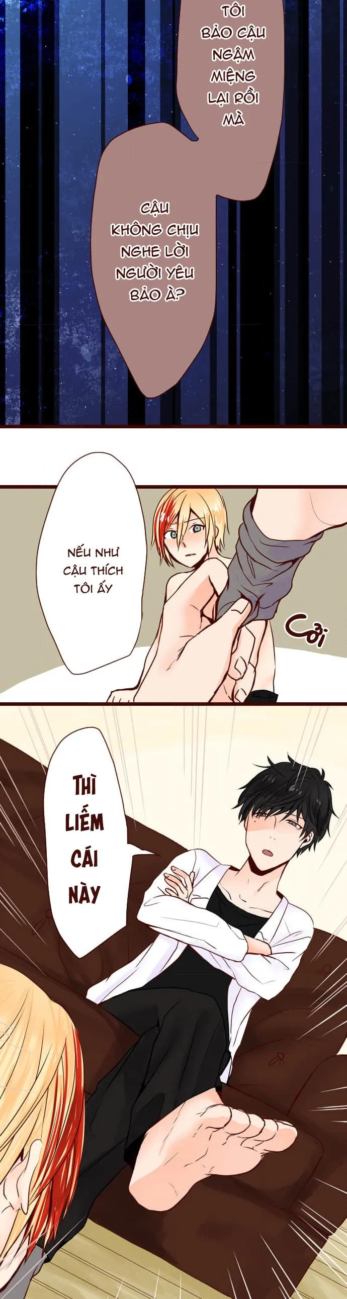 Bạn Cùng Phòng Lỡ Uống Thuốc Kích Dục Tôi Chế Và Cái Kết Chapter 9 Trang 11