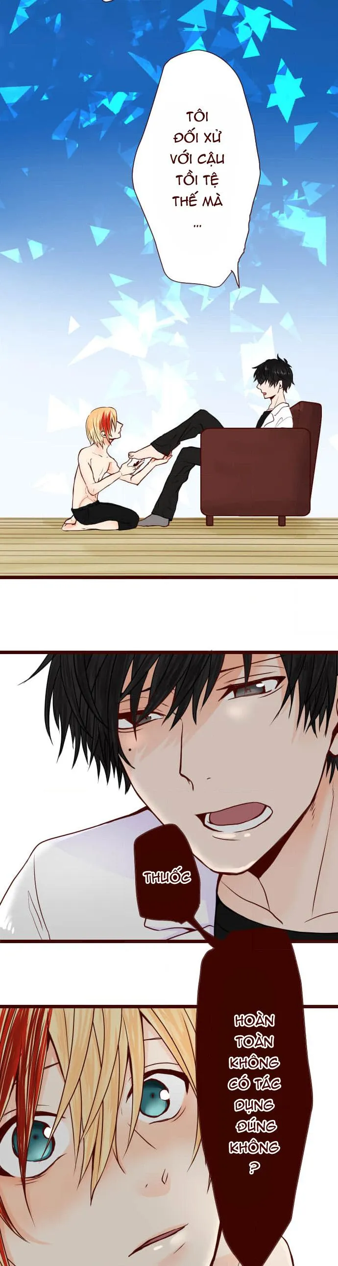 Bạn Cùng Phòng Lỡ Uống Thuốc Kích Dục Tôi Chế Và Cái Kết Chapter 9 Trang 14