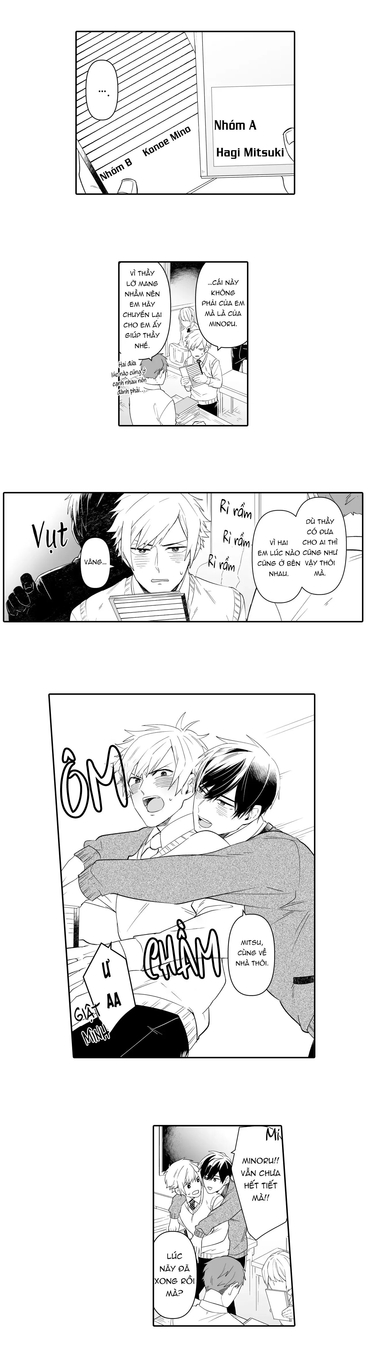 Bạn thời thơ ấu là quái vật ám ảnh tình yêu! Chapter 1 Trang 4