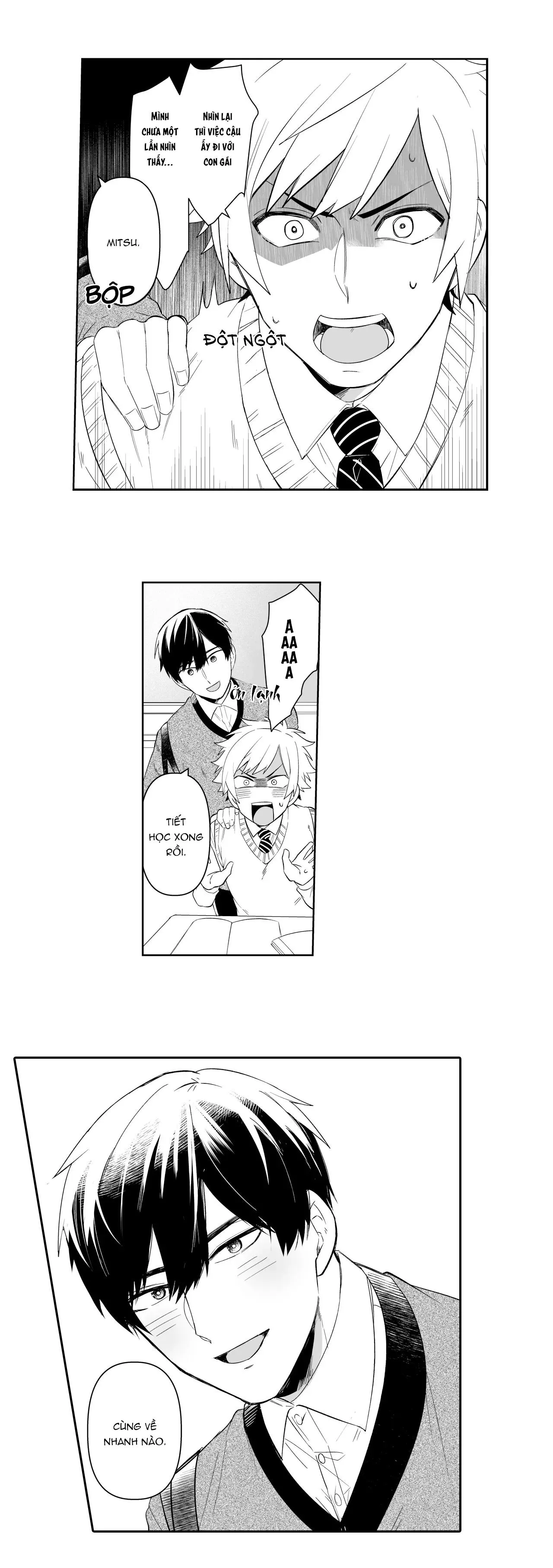 Bạn thời thơ ấu là quái vật ám ảnh tình yêu! Chapter 3 Trang 12