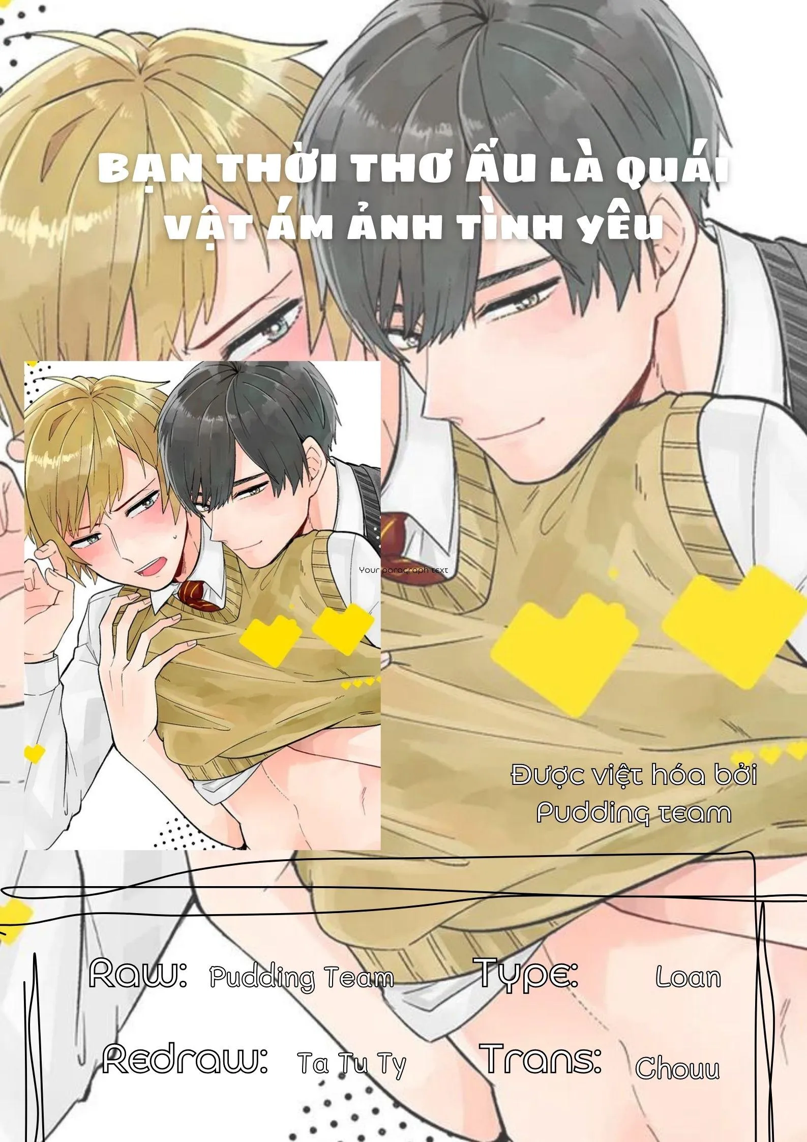 Bạn thời thơ ấu là quái vật ám ảnh tình yêu! Chapter 3 Trang 15
