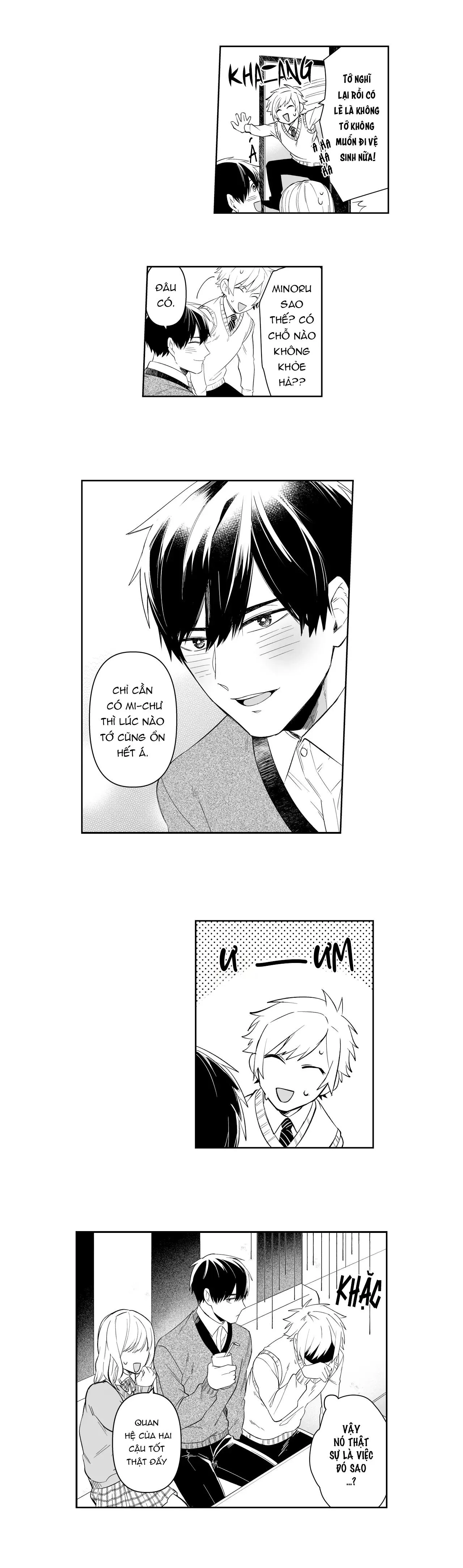 Bạn thời thơ ấu là quái vật ám ảnh tình yêu! Chapter 4 Trang 4