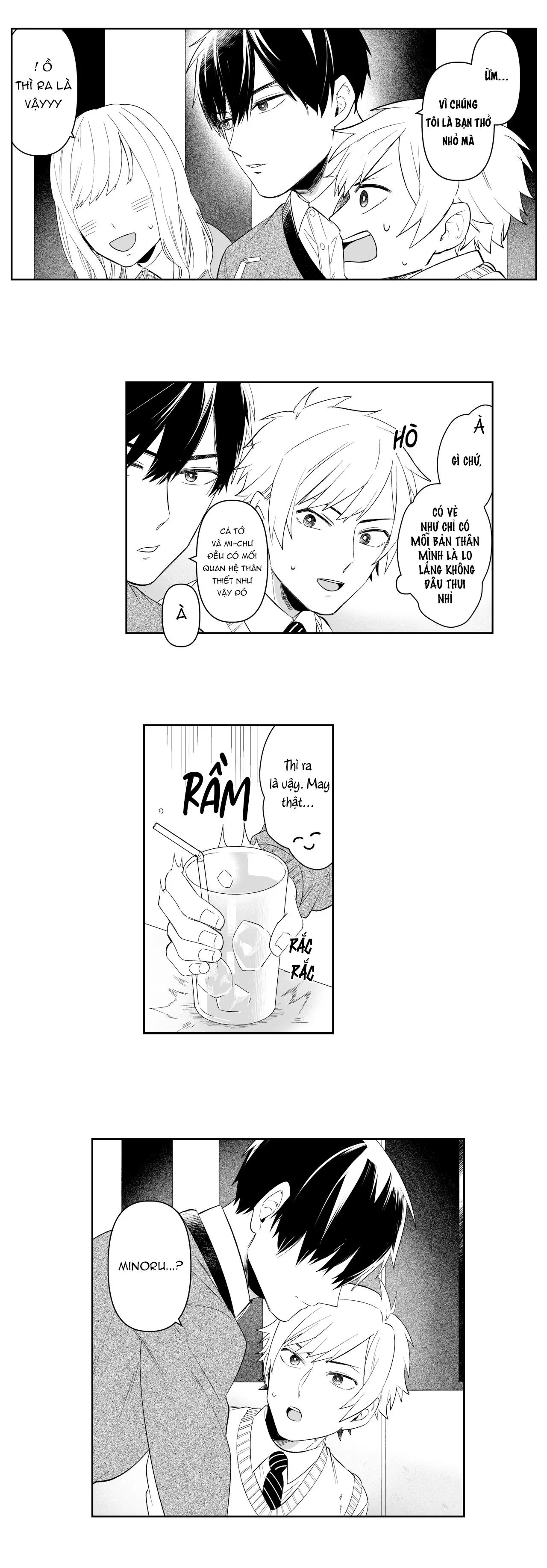 Bạn thời thơ ấu là quái vật ám ảnh tình yêu! Chapter 4 Trang 5