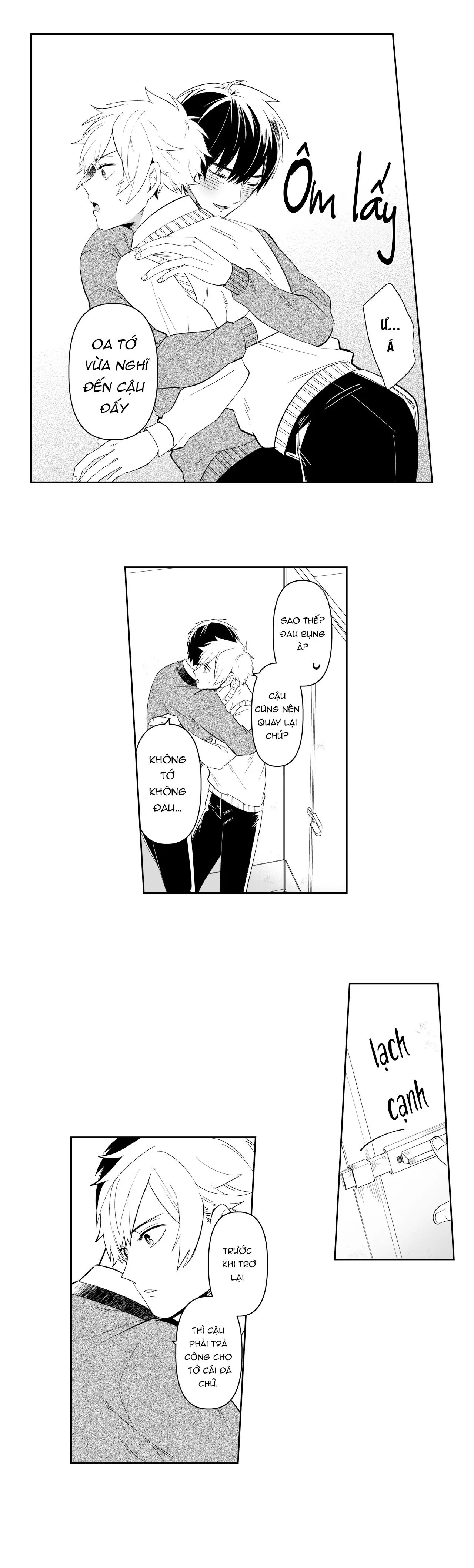 Bạn thời thơ ấu là quái vật ám ảnh tình yêu! Chapter 4 Trang 8