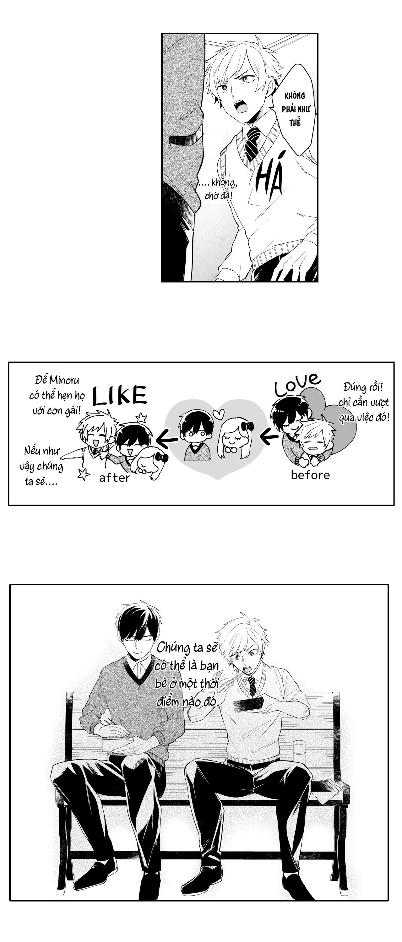 Bạn thời thơ ấu là quái vật ám ảnh tình yêu! Chapter 4 Trang 15