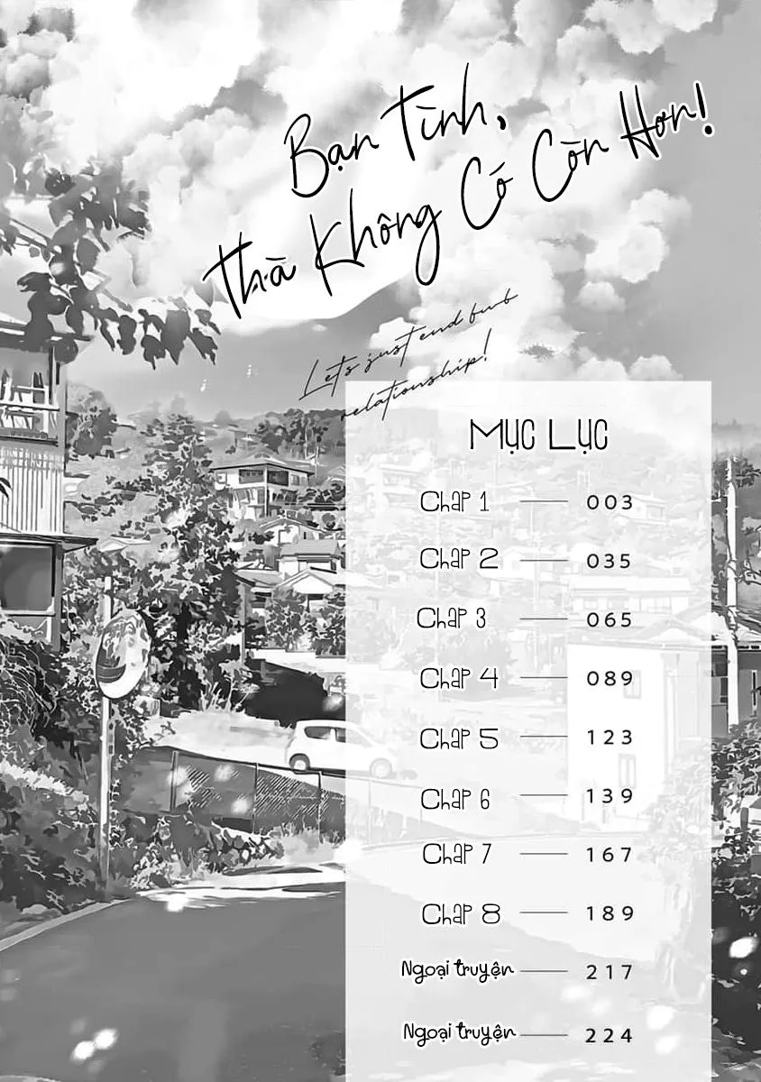 Bạn Tình, Thà Không Có Còn Hơn! Chapter 1 Trang 4