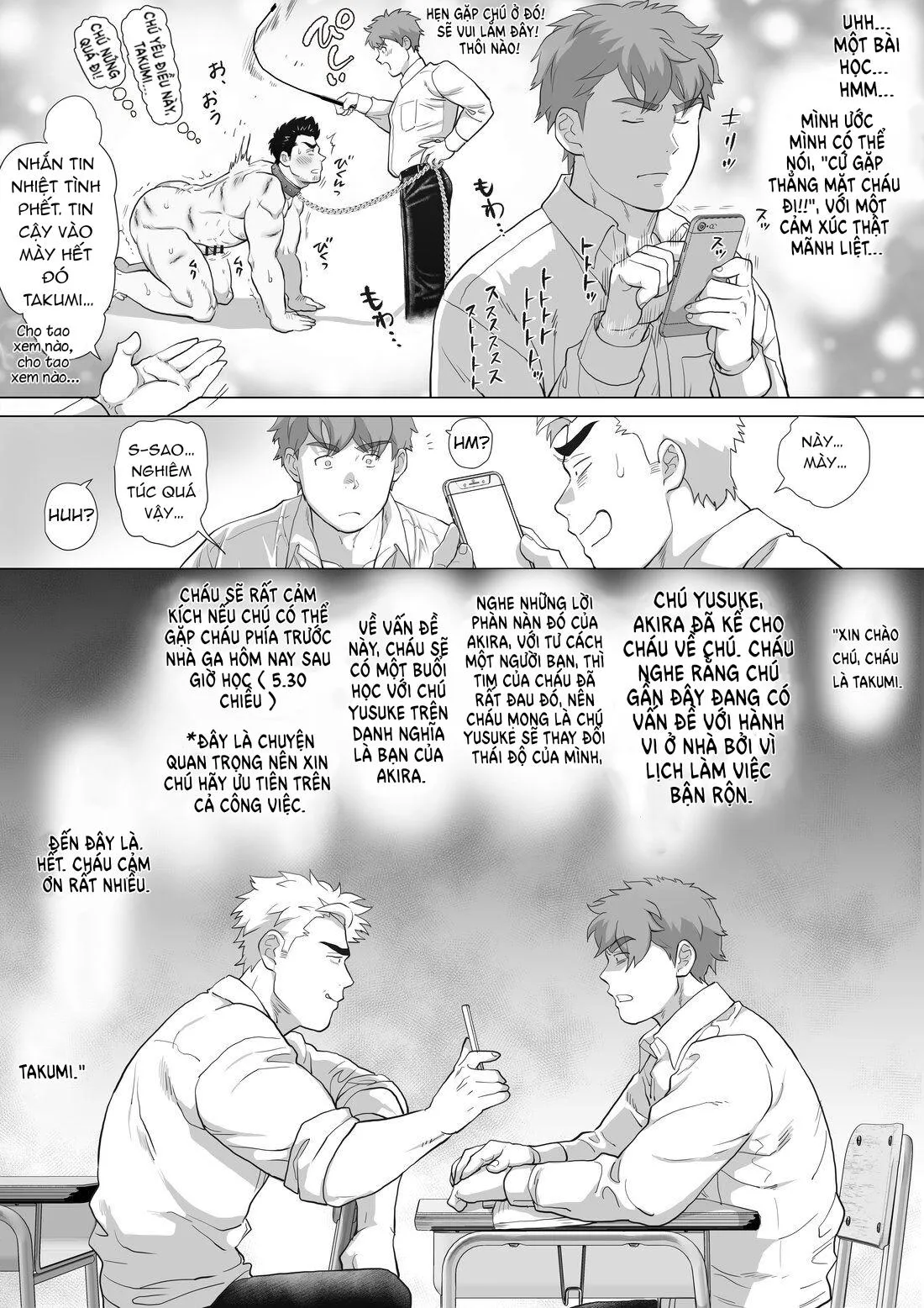 Bạn tôi có một người cha rất đô con Chapter 10 Trang 8