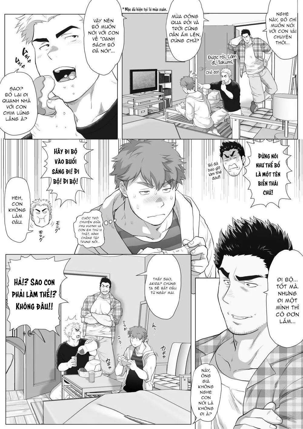 Bạn tôi có một người cha rất đô con Chapter 11 Trang 6